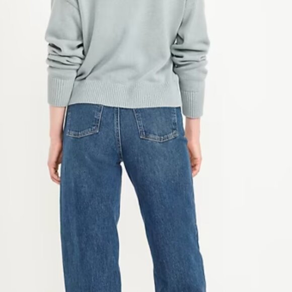 Extra High-Waisted Wide-Leg Jeans - Picture 2 of 2